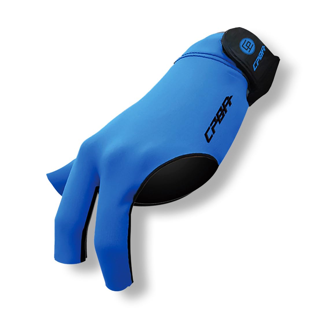 CPBA Billiards Glove 3 Finger Pool Glove for Left Hand, Durable Double Stitched, Snooker Cue Sport Glove Popular Sizes for Men & Women