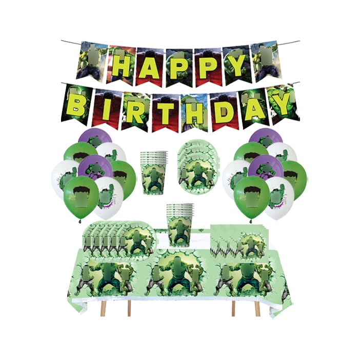 Decoration Anniversaire Décoration d'Anniversaire Ballons de Fête Ballon d'Anniversaire Banner Anniversaire Vaisselle Fete Vaisselle Assiette Vaisselle Fête