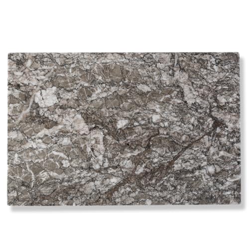 Koville Natural Marble Cutting Board for Kitchen Pastry Bread, 12"
