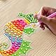 Artista 9342961 Bastelset Glitzerfensterbilder, Unterwasserwelt, Kreativset in praktischer Aufbewahrungsbox, DIY-Kit für Kinder ab 6 Jahre
