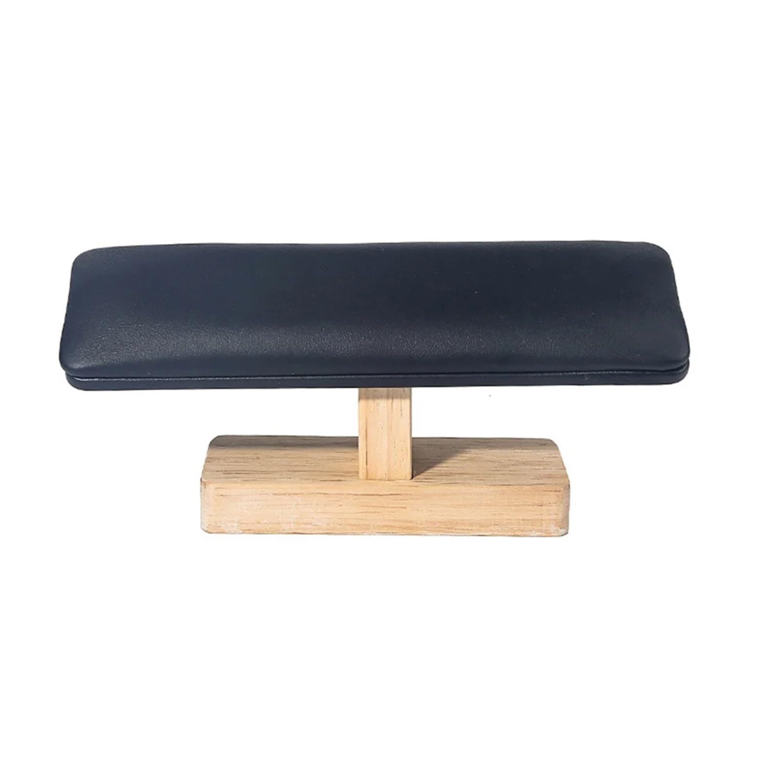 Porte montre de luxe en cuir velours noir et bois véritable