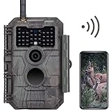 Best Game Trail Cameras - GardePro E6 Trail Camera, WiFi Blueooth, 32MP 1296p Review 