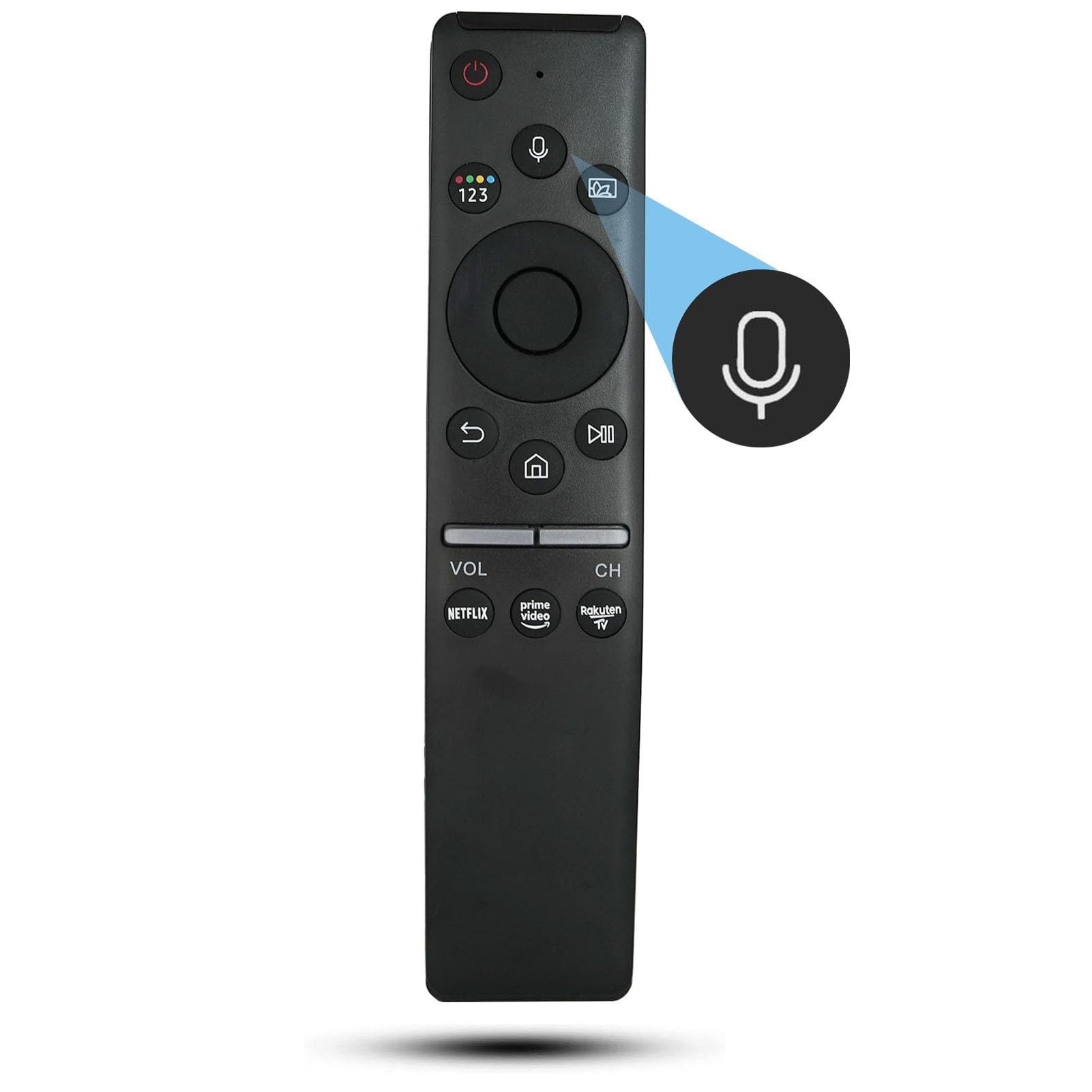Universal Voice Replacement Remote Control BN59-01312B for Samsung Smart TV Remote LCD LED UHD QLED 4K TV QE55Q70RAT QE55Q70RATXXU QE55Q70RATXZT QE55Q80RATXXU QE55Q80RATXZG QE55Q82RATXXC