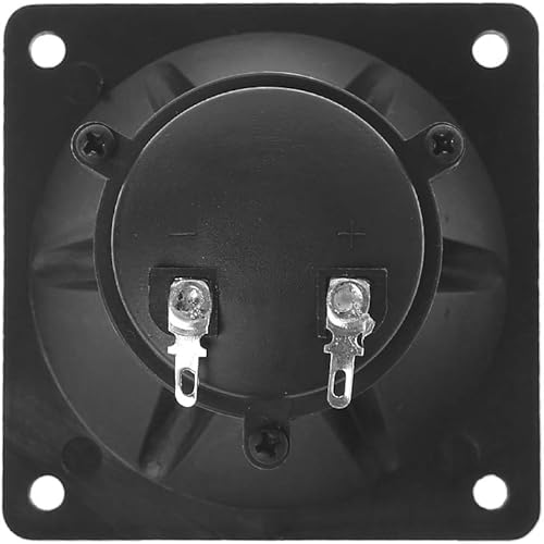 Miniatura 4 de hejhncii Diarypiece altavoz de audio para coche Amplificador de bocina, 3.346 in Driver High Power Square Tweeter cuerno