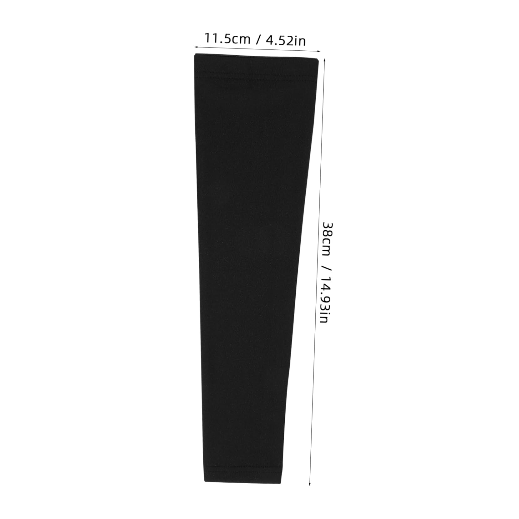 ibasenice Mangas de Brazo Transpirable Hombre Mujer Talla M Negro Protección Solar UV 2 Piezas Baloncesto Ciclismo