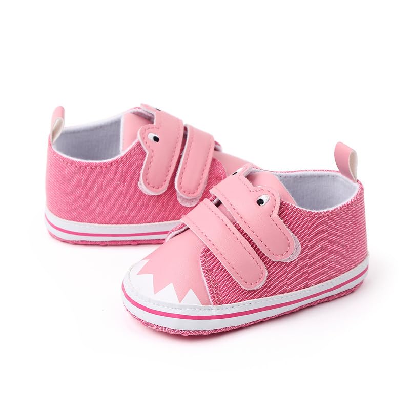 Baby Boys Girls Cartoon Shoes, Newborn Canvas First Walkers Shoes2