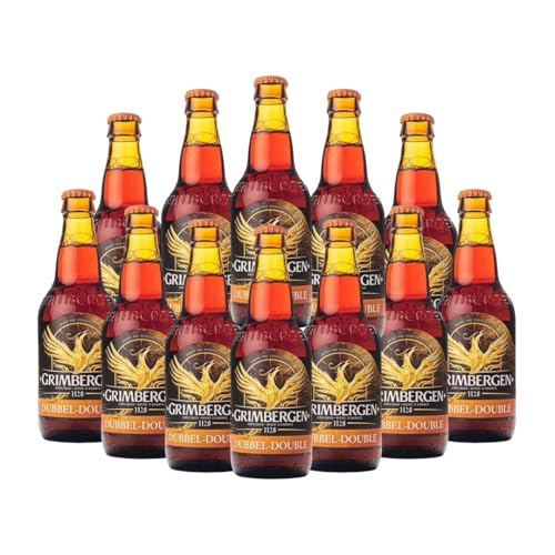 Grimbergen Dubbel Belgian Ale 330ml Bottles 6.5% ABV (12 Pack)