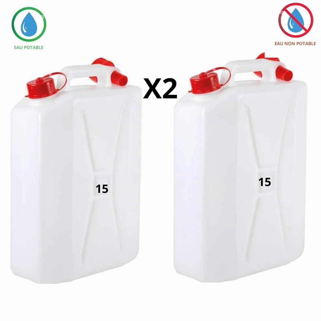 Express Water, kit de fabrication d'évier autonome, portable, indépendant, pompe à pied avec réservoirs de 15 litres, évier en inox et robinet chromé.