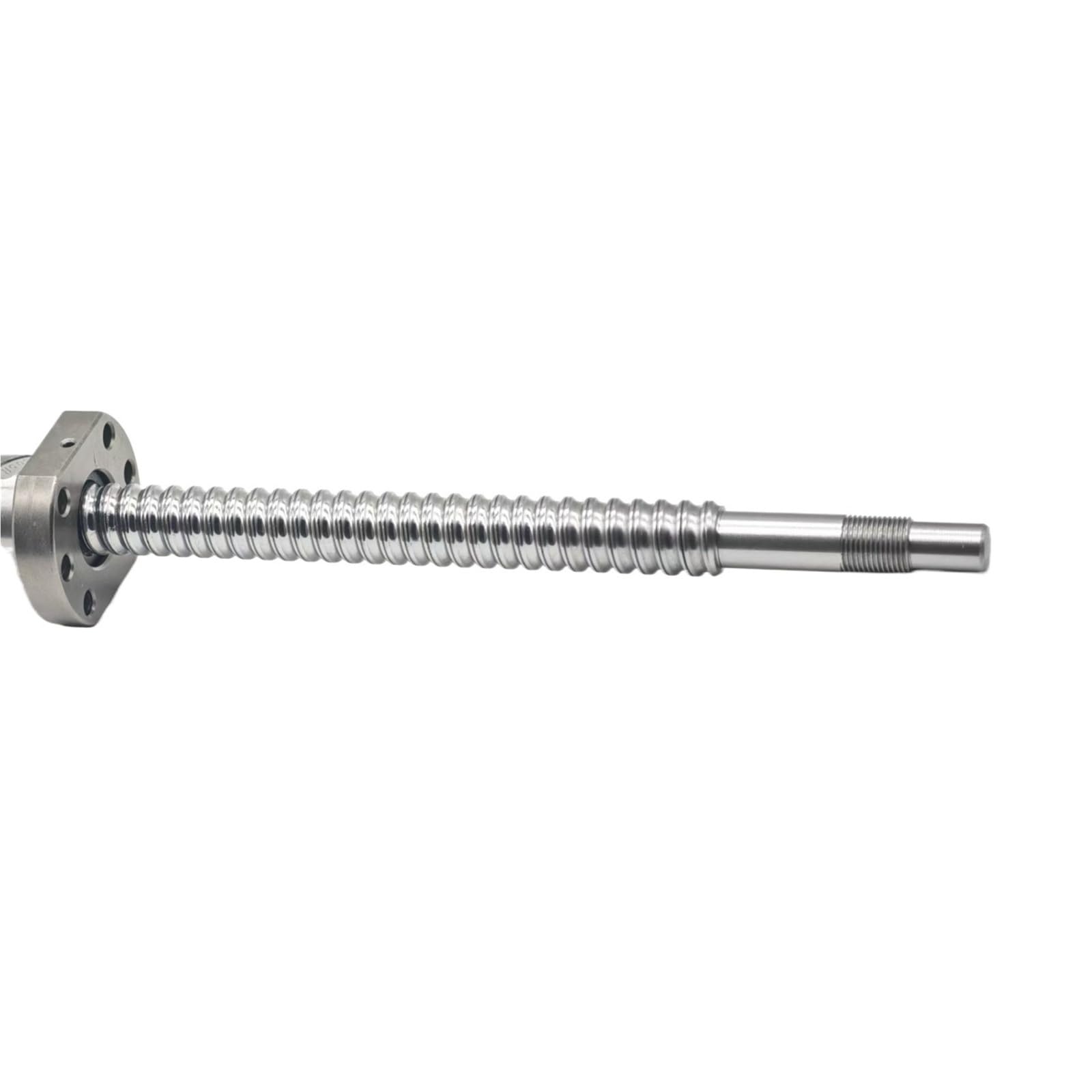 Zestaw śrub kulowych, 16mm 10mm skok C7 walcowane SFU1610 nakrętka kołnierzowa śruba narzędzie podajnik Mech szyna ruchowa 150-500mm(500mm length)