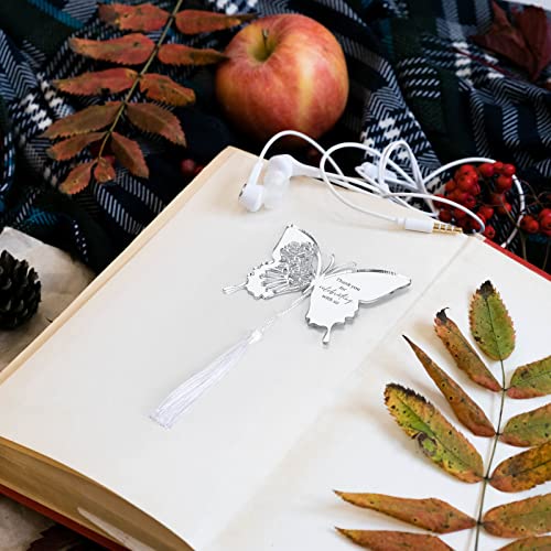 Imanes decorativos mariposa acrílicos con espejos 24 pcs miniatura 5
