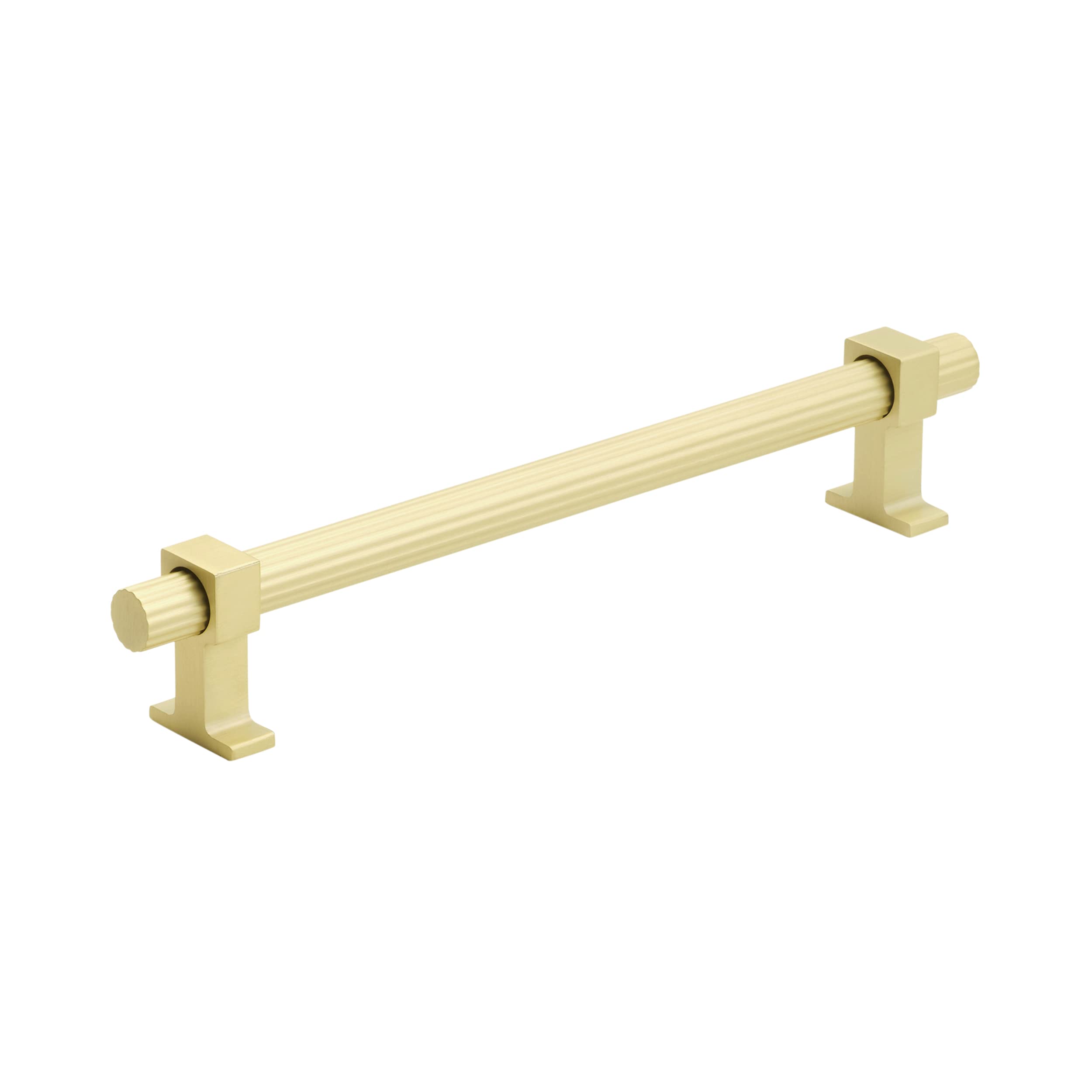 Amerock, Gold, 6-5/16 in. Center-to-Center