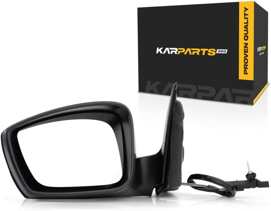 For Volkswagen Jetta Sedan 2011-2018 Door Mirror Driver Side | Manual | Remote | Black | Replacement For 5C7-857-507-9B9 | VW1320150