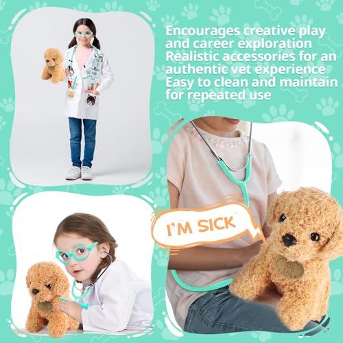 Disfraz veterinario para niños Kyson 6 piezas miniatura 5