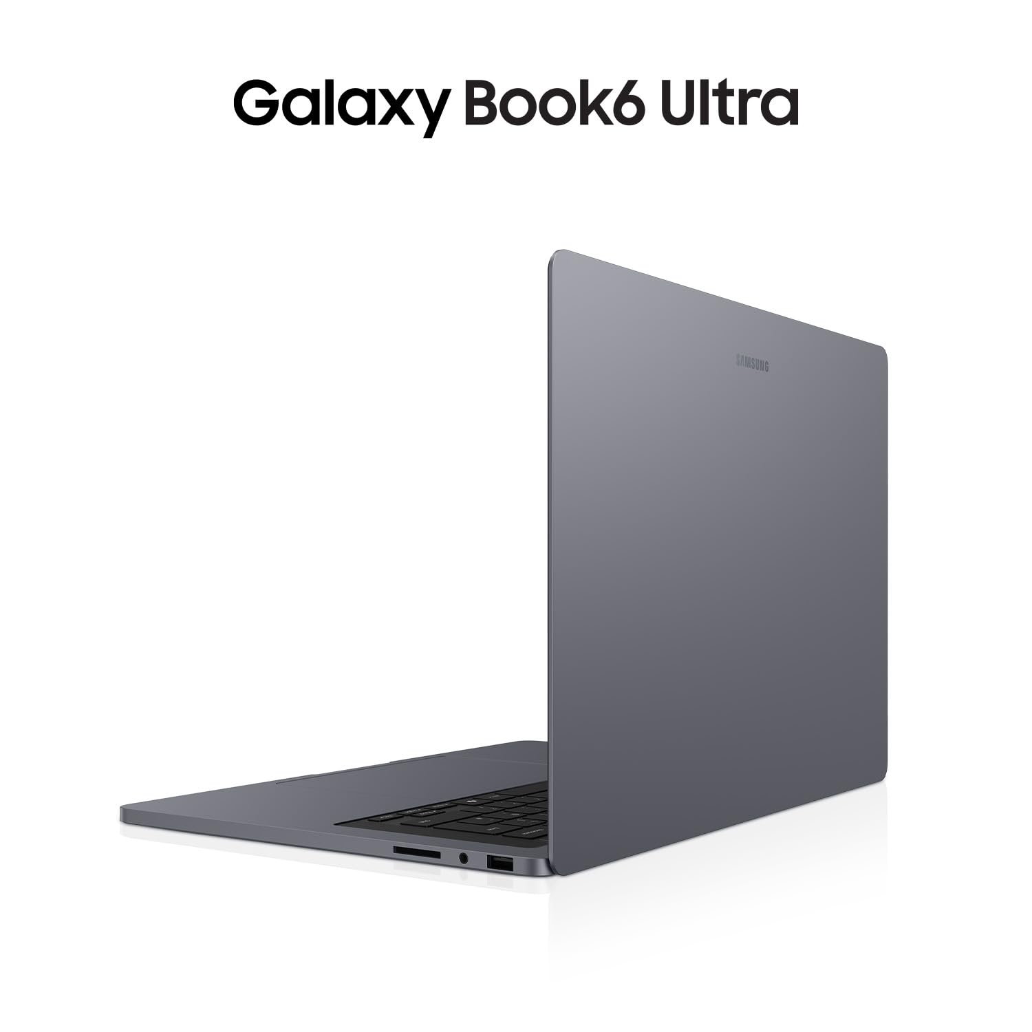 Samsung Galaxy Book6 Ultra 16 Zoll – AI Laptop mit Intel Core 7 Prozessor, 32 GB RAM, 512 GB SSD, NVIDIA RTX 5060, Touchscreen Display, Gray, 3 Jahre Herstellergarantie [Exklusiv bei Amazon]