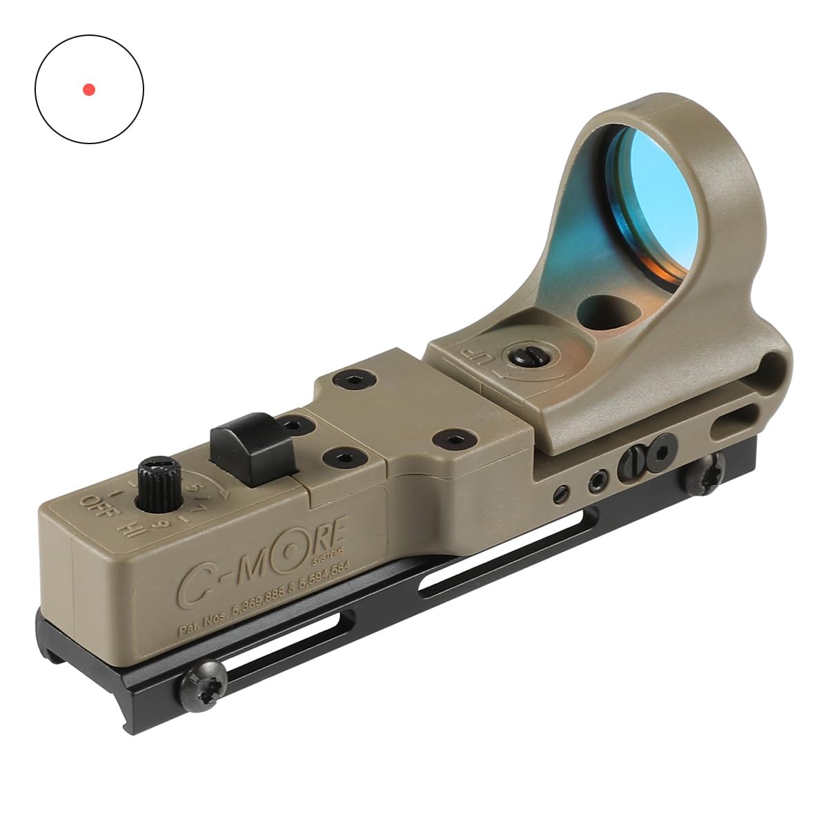 Amazon.co.jp: SOTAC GEAR C-MORE RWタイプ ドットサイト DarkEarth