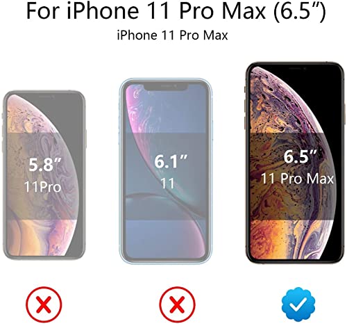 Image of VONZEE Back Cover for iPhone 11 Pro Max Case, Shockproof Slim Camera & Full Body Protection Liquid Silicone TPU Cover with Logo Cut (6.5 Inch) -Wine Red