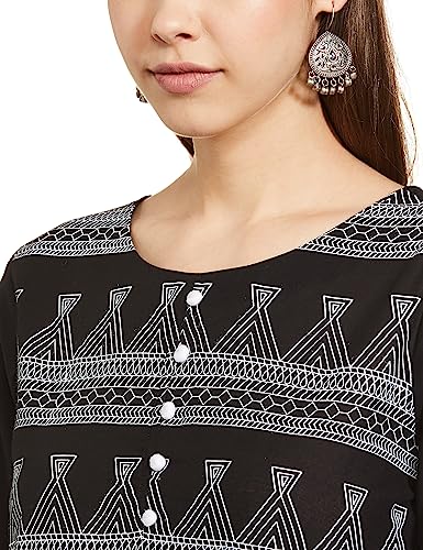 Image of Amazon Brand - Tavasya Women Cotton A-Line Kurta