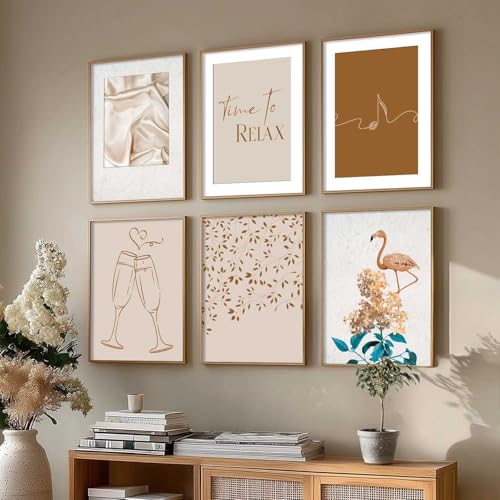 Image of kotart Paintings Modern Art Framed Wall Painting for Living Room Bedroom - Wall Posters /Paintings with Frame - Painting for Living Room Bedroom Office Room Decor - Painting for Wall Decoration (10x13 inch, C)