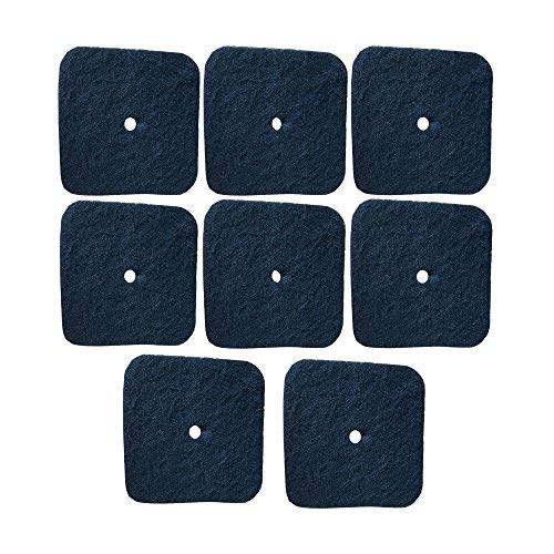 Think Crucial Replacement Pet Filter Compatible with Catit Part # 50685, 50700, 50701, 50702, 50722, 50695, 50696 - Fits Catit Hooded Cat Pan, Jumbo Hooded Cat Pan, Style Jumbo Hooded Cat Pan (8 Pack)