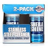 Sheila Shine A1013-3 Stainless Steel Cleaner, 10 Oz (Pack of 2)