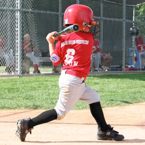 HONGTEYA Youth Baseball Socks and Belt Combo Set,Youth Softball Socks and Adjustable Baseball Belt for Boys Girls2