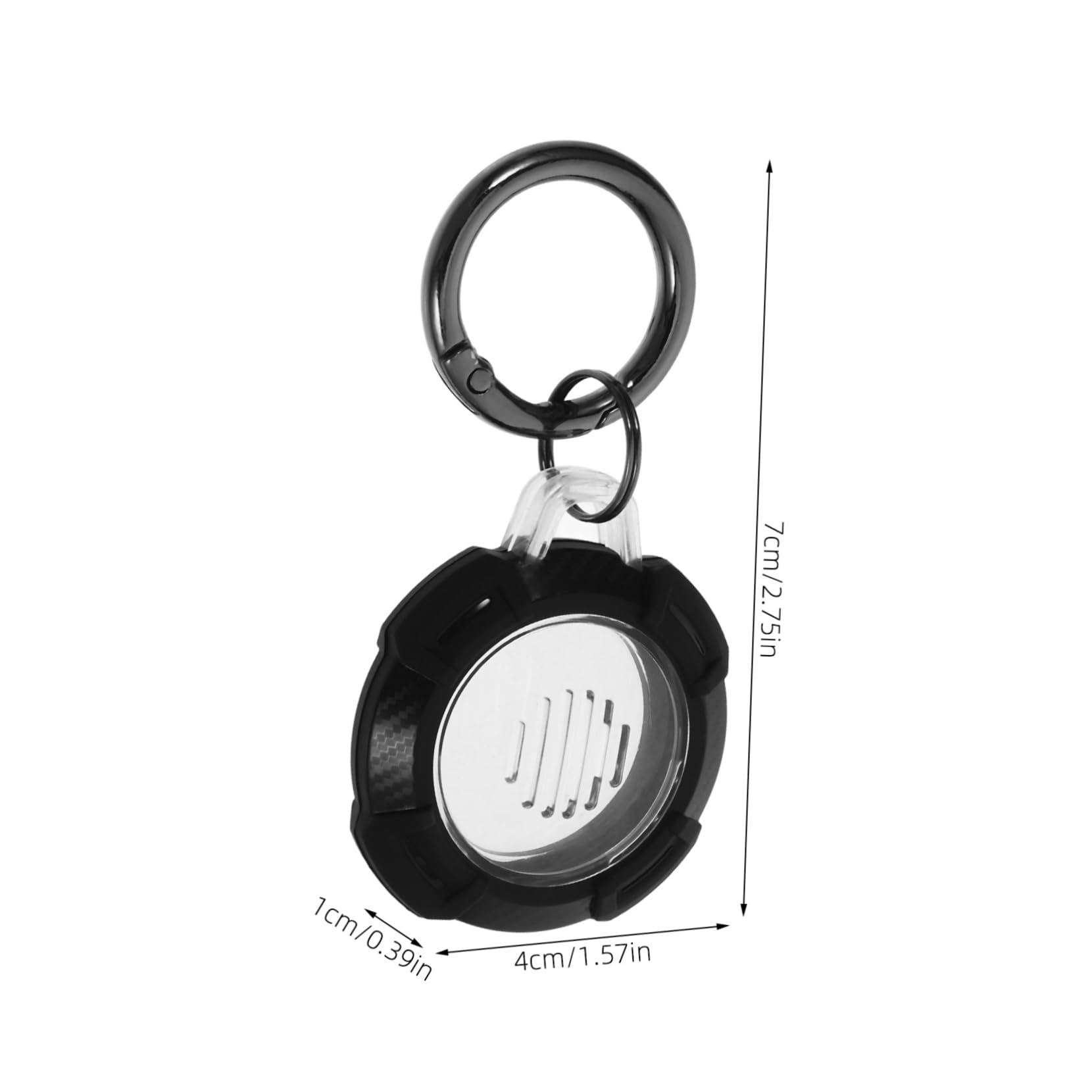 Uonlytech Outdoor Protective Cover for Lightweight Tracer Keychain Holder TPU Design Easy to Install