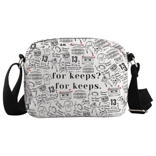 WCGXKO Romance Book Inspired Crossbody Bag Tommen College Gift Bookish Gift Tommen Series Gift