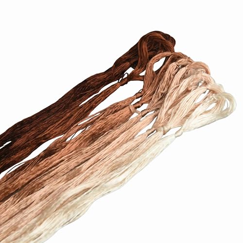 Image of Mulberry Silk Floss Embroidery Thread Floss-Cross Stitch Threads China Silk Woven Jewelry Threads DIY Sewing Kits (111)