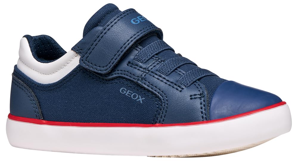 Geox J GISLI Boy A Trainers, Navy/White, 28 EU