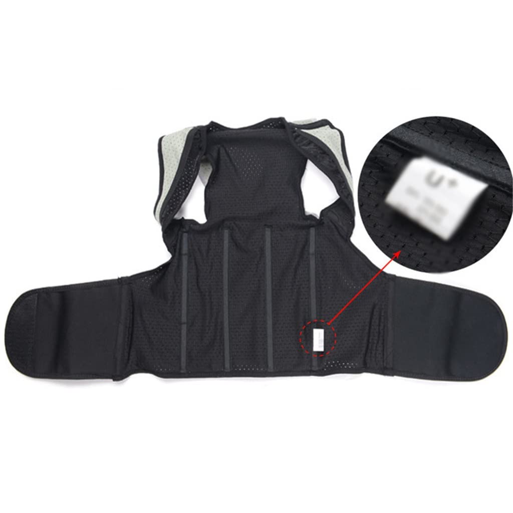 Correttore posturale regolabile per uomo e donna, corsetto per la schiena, cintura per la schiena, supporto lombare, correttore dritto