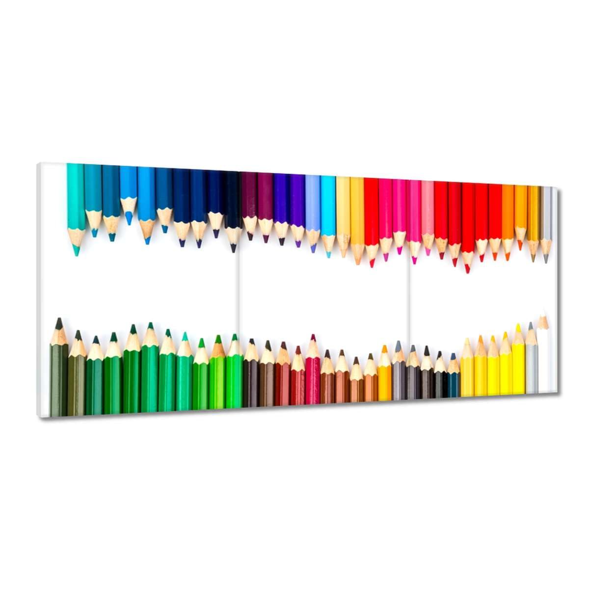 Peinture imprimée sur toile Décoration murale 150 x 70 cm Thème pour une salle de classe de maternelle N° H8169Z_PC3BI