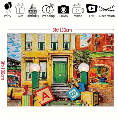Fondo Fotográfico Vinilo 1.5m x 1.0m Multi-color miniatura 5