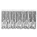 Heritage Lace Seascape 60-Inch Wide by 30-Inch Drop Tier, White