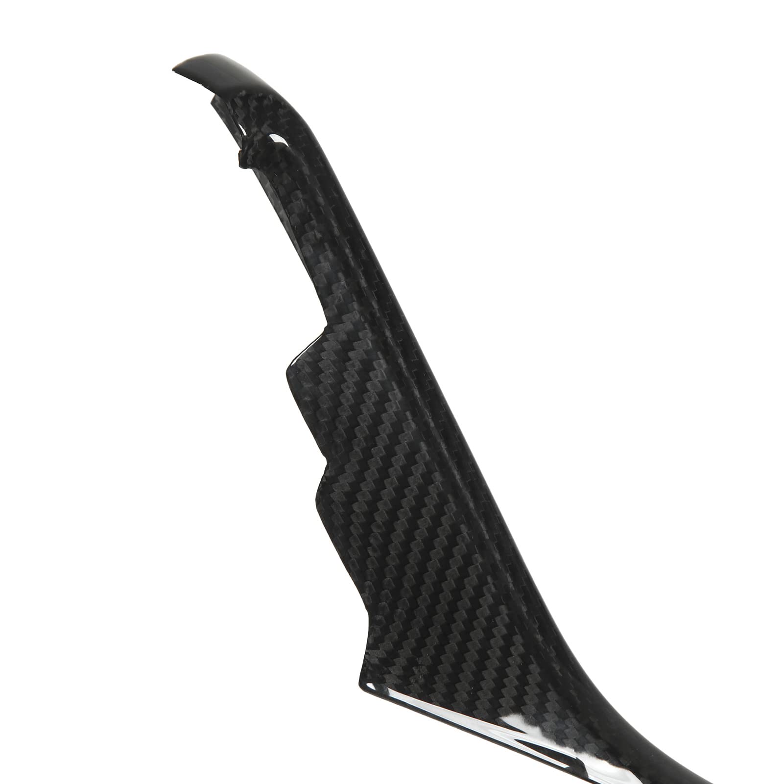 Qqmora Auto-Getriebegehäuse-Abdeckungsverkleidung mit Glänzendem Carbonfaser-Look für GR86 ZN8 ZD8 2022 und Später, Einfache Installation, Langlebiger Aufkleber, 1 Einheit