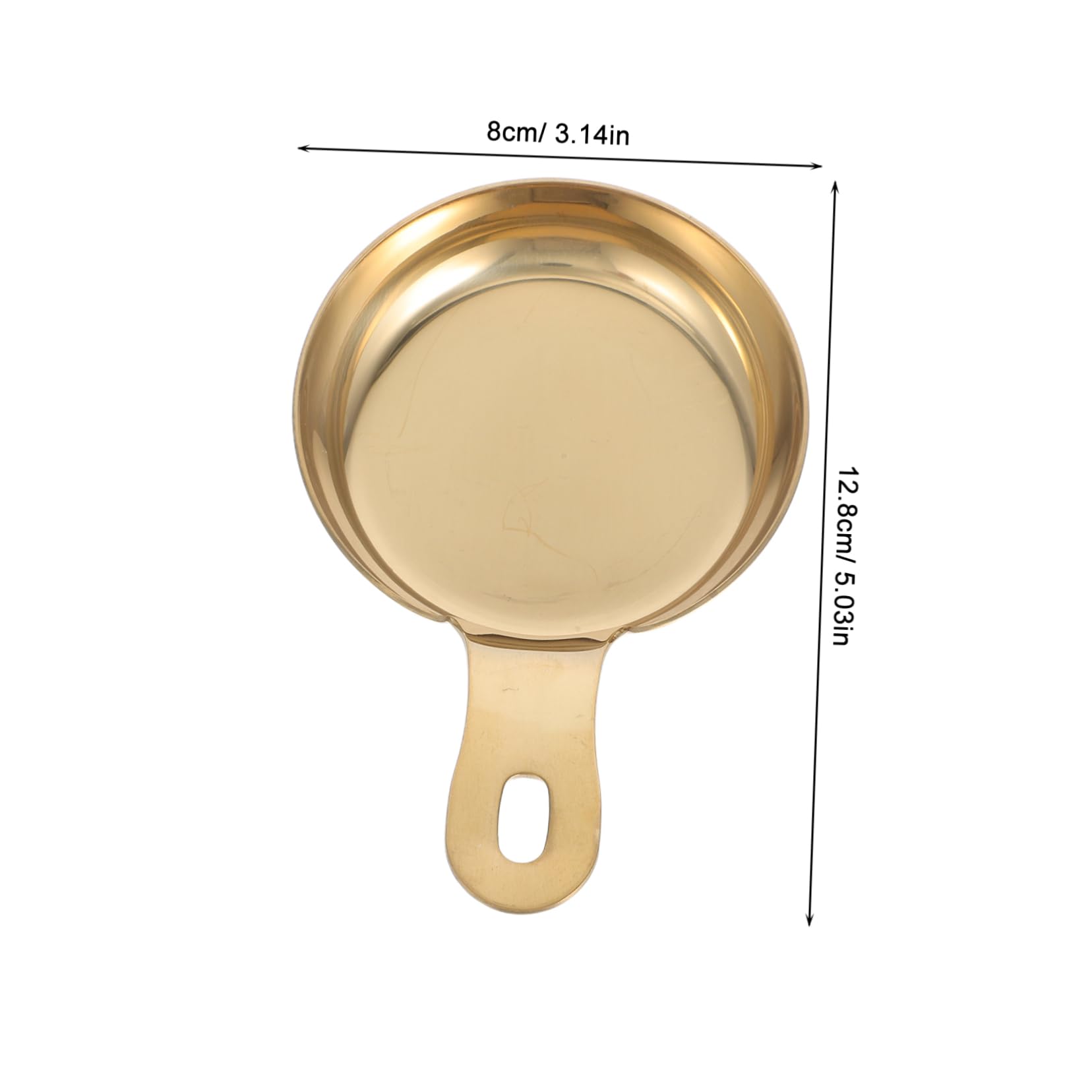 Garneck Metal Sauce Dish Stainless Steel Saucers Bowl Small Gravy Boat Versatile Serving Bowl Modern Kitchen Accessory