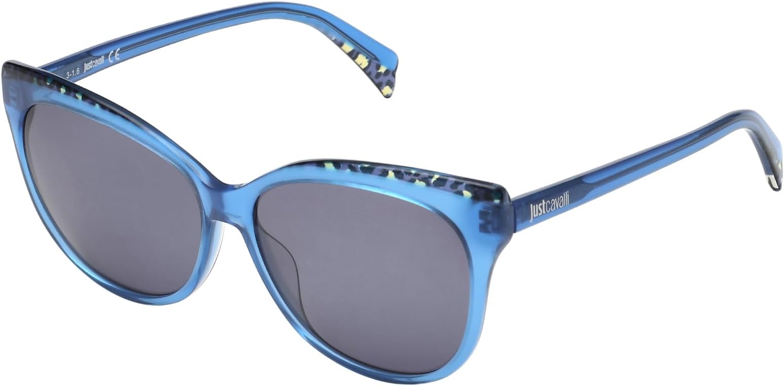 Just CavalliSolid Cat-eye Women Sunglasses - (JC739 92V 58 S |58| Grey Color Lens)
