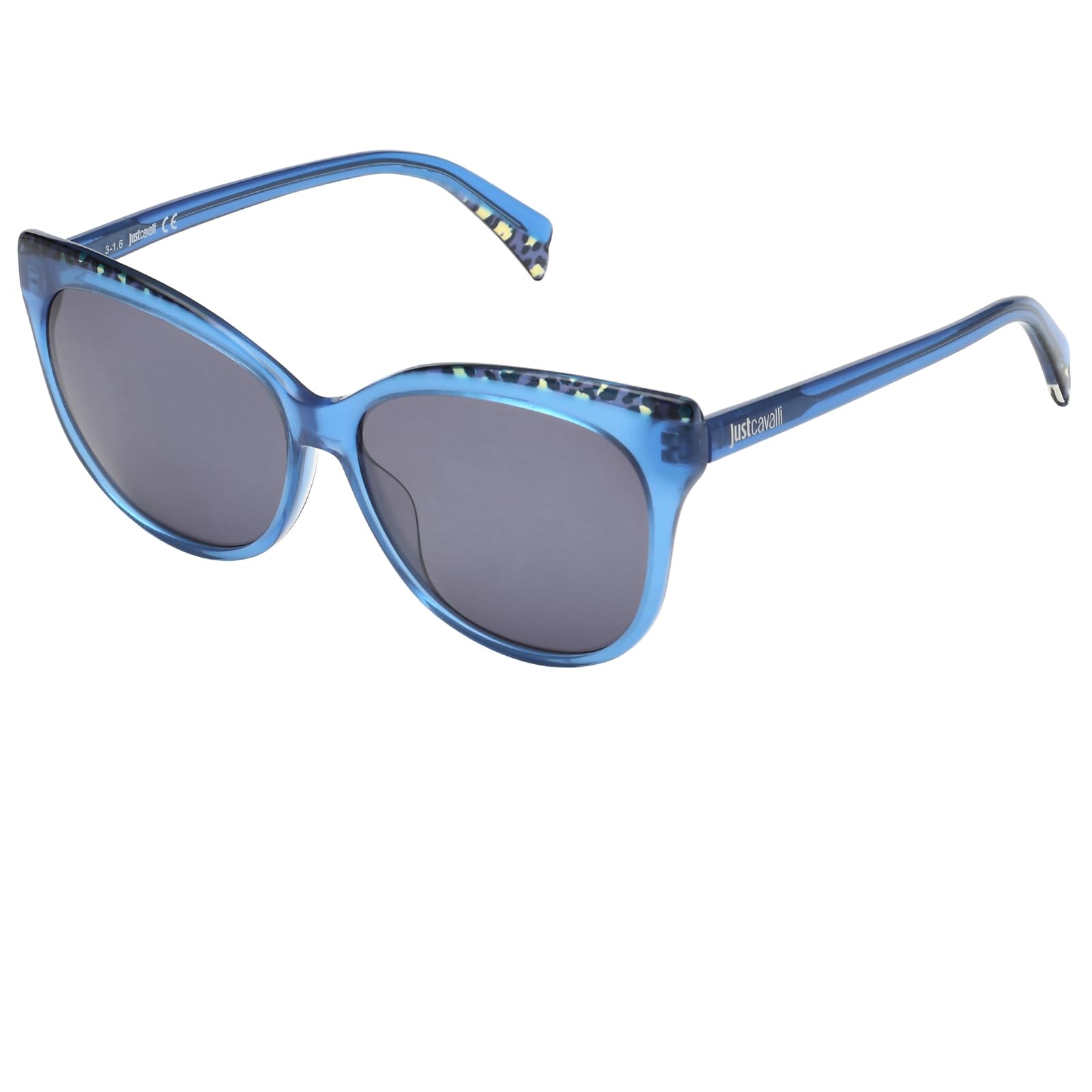 Just CavalliSolid Cat-eye Women Sunglasses - (JC739 92V 58 S |58| Grey Color Lens)