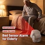 HENDUN Motion Sensor Doorbell for Business, Bed Alarm for Elderly Dementia - Image 6