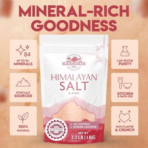 Sal rosa del Himalaya La Salt's Kashmir, molido extra fino 55 lb miniatura 5