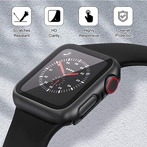 Tuocal 2 Pack Hard PC Case Compatible with iWatch 41mm Series 7 - Image 4