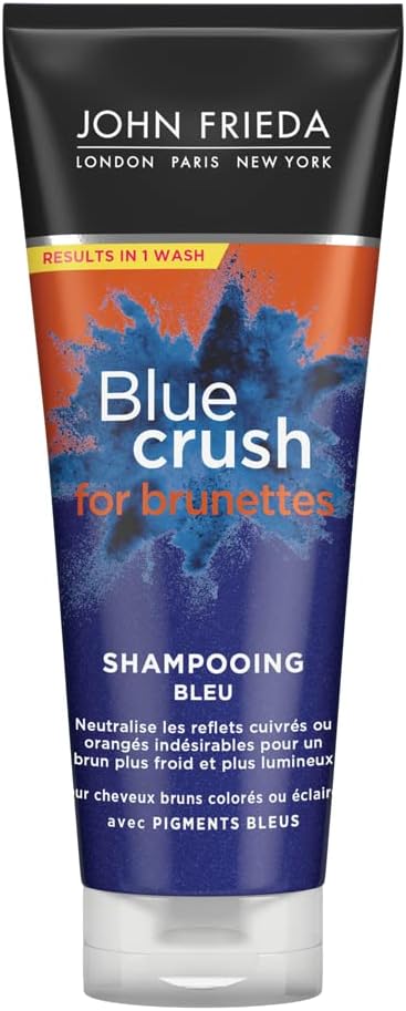 John Frieda Brilliant Brunette Blue Crush Shampoo voor bruin haar 250 ML