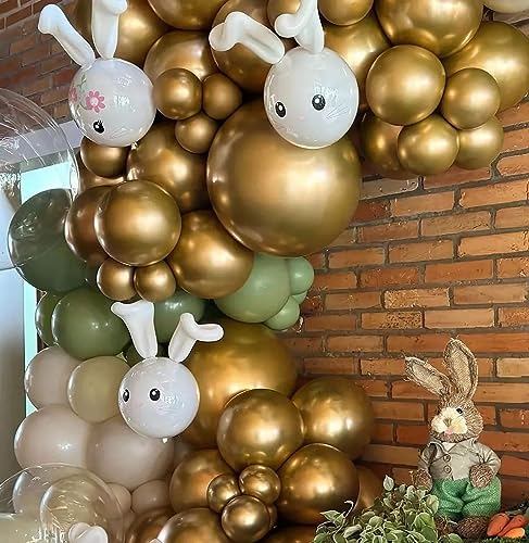 Image of KALOR Metallic Multicolor Balloons, 100 pcs 5 inch Thick Latex Chrome balloons for Balloon Garland Arch, Birthday Decoration, Wedding Party, Baby Shower Decorations