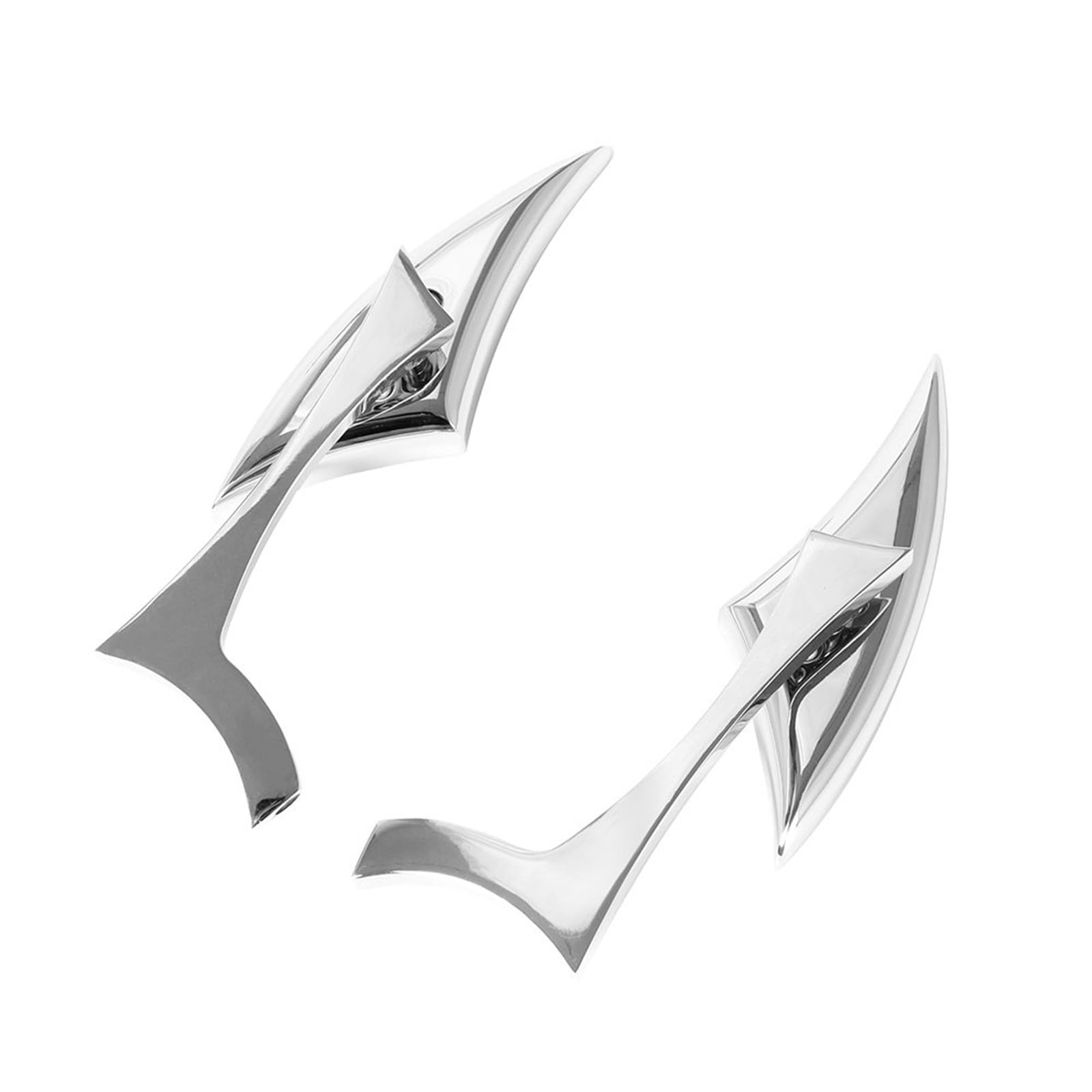 Retrovisor de motocicleta sin vibraciones de 8mm y 10mm para eliminar puntos ciegos en sport bike 7