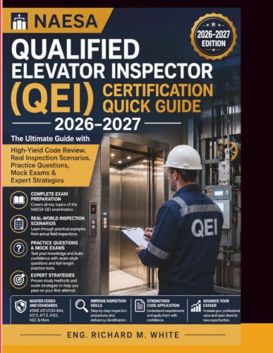 Certification QEI révision examen code ascenseur NAESA