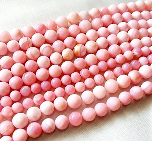 Perles opale rose naturelle 7mm pour créer vos bracelets bohèmes et élégants