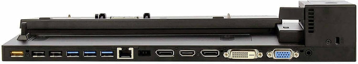 SIMPLETEK Stacja dokująca do notebooków z HDMI, USB 3.0 bez zasilacza, kompatybilny z Lenovo ThinkPad T550, T560, T570, TP25, W550S, X240, X250, X260, X270 (odnowiony)