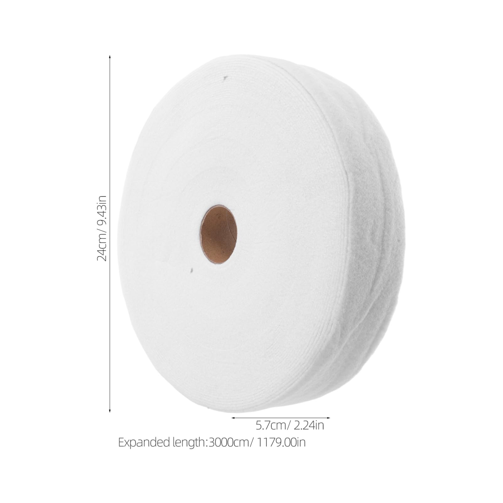 Veemoon Versatile Needle Punched Cotton Batting Roll Durable Non Woven for Quilting Upholstery DIY Crafts Reliable Material for Rugs and Purses