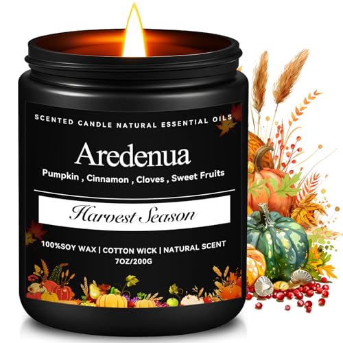 Harvest Season Candle – Warm Holiday & Winter Cozy Aroma,