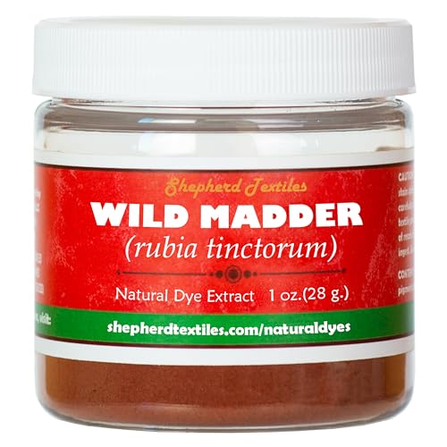 Shepherd Textiles Wild Madder Extract Natural Dye, 1 oz.