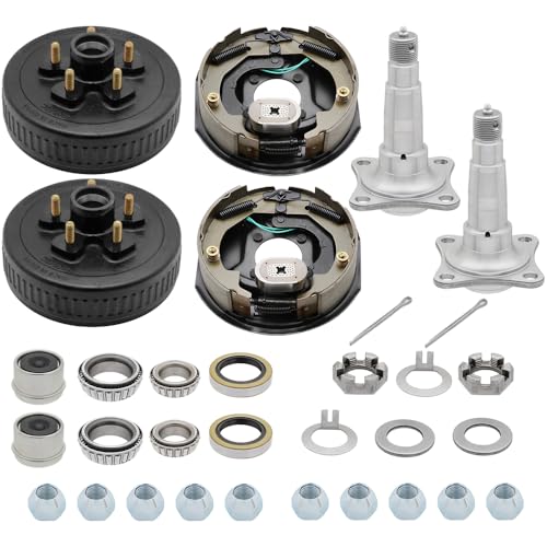 Spindle #84 3,500 lbs Trailer Axle Kit - Hub Drum 5 on 4-1/2